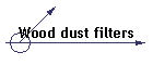 Wood dust filters